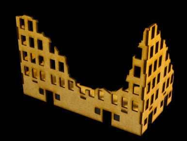 Ruined City Building - 28MMDF003 - 