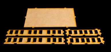 15mm "Stackable" Building, Upper (Middle) Floors (MDF) - 15MMDF103-2