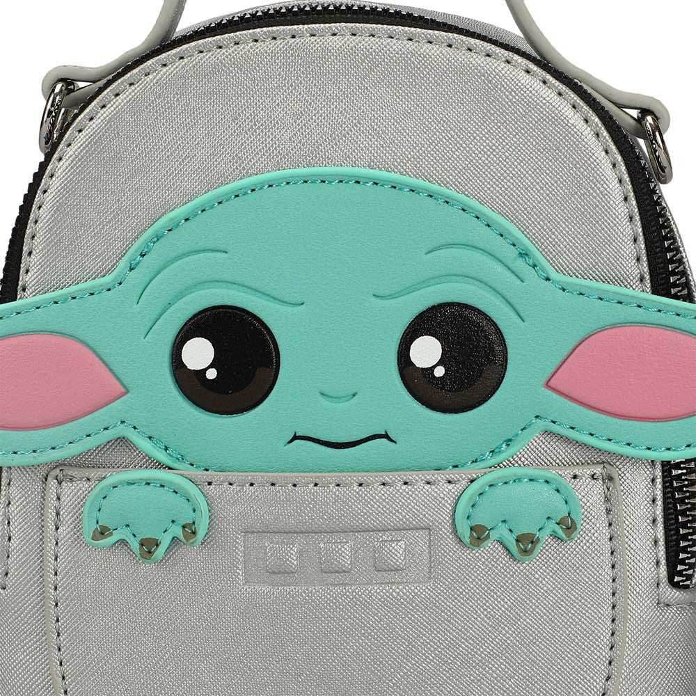 Star Wars The Mandalorian Grogu Mini Wristlet Bag - 