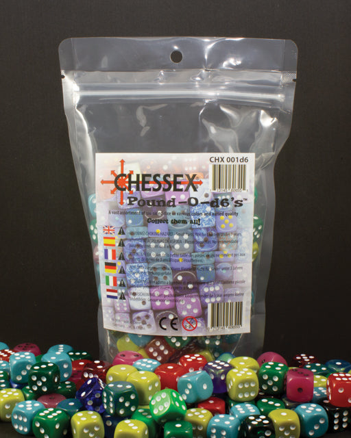 Pound-O-d6 (approx 80-100 d6 Dice)