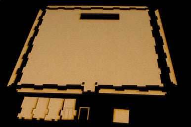 Parking Structure, Top Floor (MDF) - 15MMDF082-3 - 