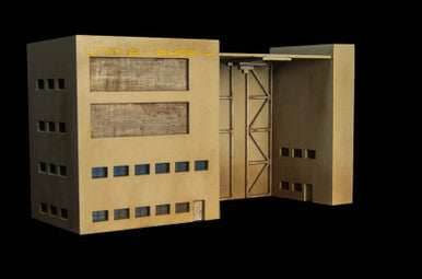 Mech Hangar / Shop (15mm Version)(MDF) - 15MMDF114 - 
