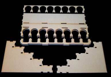 Paint Rack - 36mm Polly Scale / Tamiya 10ml and Larger Craft Paints - 