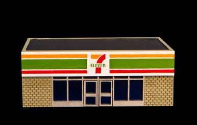 15mm 7-11 Store only (MDF) - 15MMDF124-1 - 