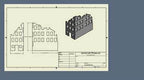 Ruined City Building (MDF) - 15MMDF251 - 