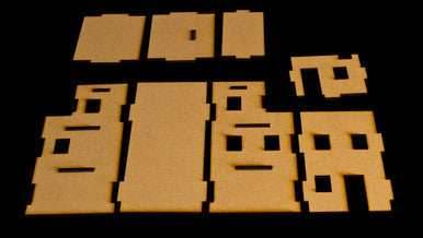 3 Story Building (MDF) - 15MMDF130 - 