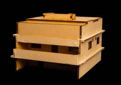 Osama Bin Laden's Home (MDF) - 15MMDF150 - 