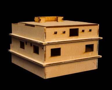 Osama Bin Laden's Home (MDF) - 15MMDF150 - 