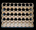 Wall Mount Paint Rack - 34mm Designed for GW and Citadel Paint Pots - 