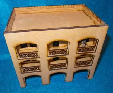 28mm Middle East Three Story Building - 28MMDF152 - 