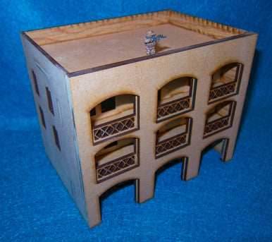 28mm Middle East Three Story Building - 28MMDF152 - 