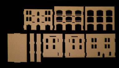 28mm Middle East Three Story Building - 28MMDF152 - 