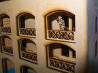 15mm Middle East Three Story Building (MDF) - 15MMDF151 - 