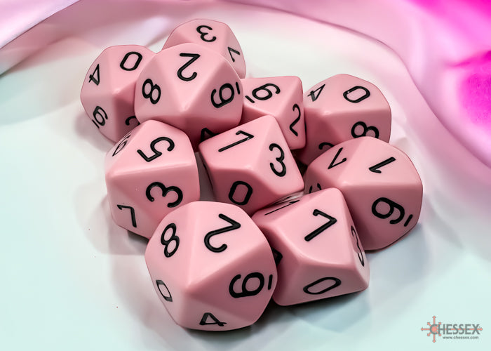 Chessex: Set of Ten d10s Dice