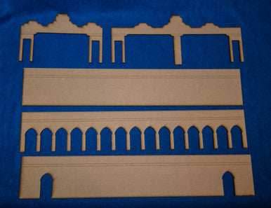 Middle Eastern City Walls - 28MMDF083 - 