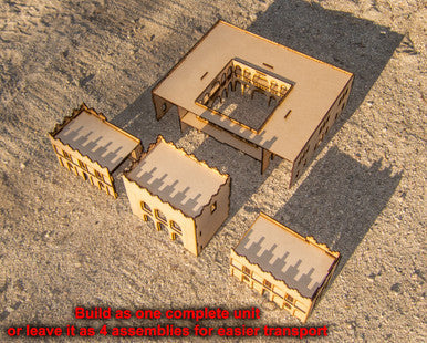 15mm Blackhawk Down "Target Building" (MDF) - 15MMDF085