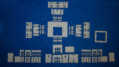 6mm Blackhawk Down "Target Building" (Matboard) - 285CSS038