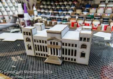 6mm WWII Government Building - 285CSS034-2 - 