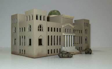 6mm WWII Government Building - 285CSS034-2 - 