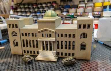 6mm WWII Government Building - 285CSS034-2 - 