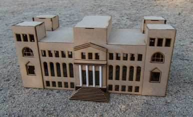 15mm WWII Government Building (MDF) - 15MMDF350-2 - 