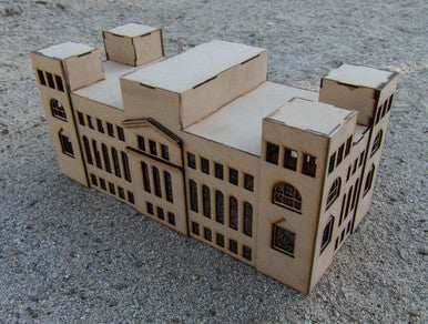 15mm WWII Government Building (MDF) - 15MMDF350-2 - 