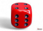 Chessex Opaque 16mm Pipped d6 Standard Dice Collection - Classic Colors - Available Individually