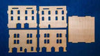 Middle East Three Story Building With Removable Roof (MDF) - 15MMDF027-R - 