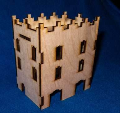 Middle East Three Story Building (MDF) - 15MMDF022 - 