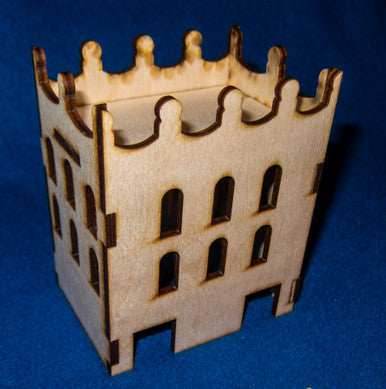Middle East Three Story Building (MDF) - 15MMDF024 - 
