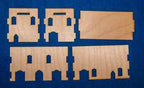 Middle East Two Story Building With Removable Roof (MDF) - 15MMDF019-R - 