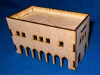 Middle East Two Story Building With Removable Roof (MDF) - 15MMDF017-R - 