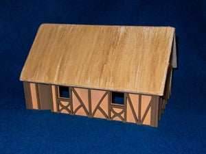 One Story Medium Half Timber House - 28MMDF300 - 