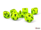 (Releases 8/28) 6-Pack of one of each of the new Mega-Hedral Dice Sets by Chessex - 