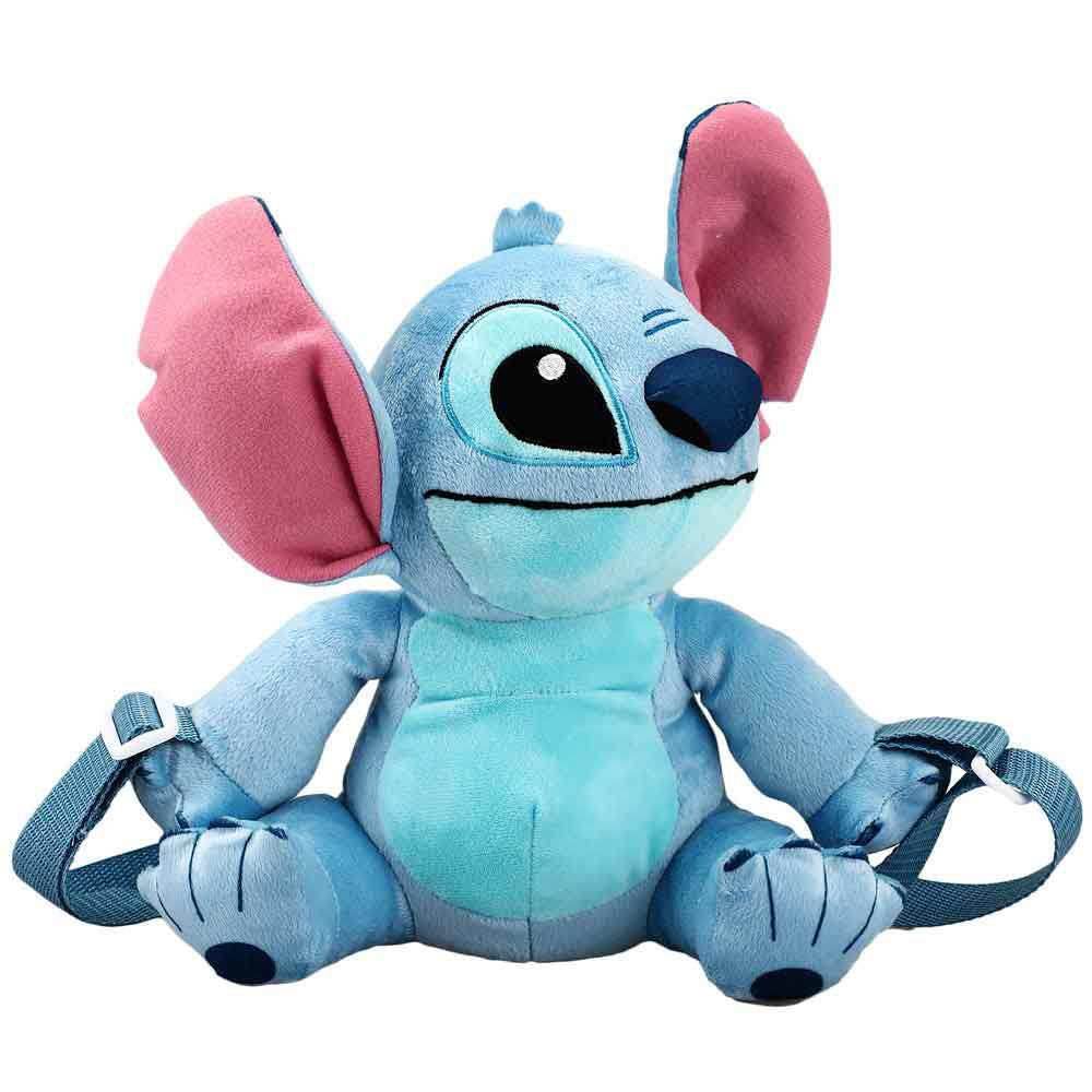 Disney Stitch Stuffed Plush Cross Body Backpack - 
