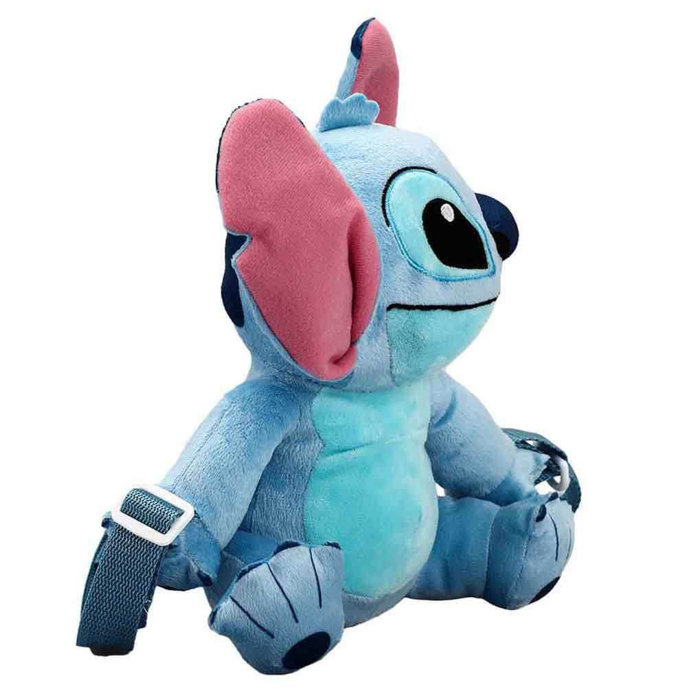 Disney Stitch Stuffed Plush Cross Body Backpack - 