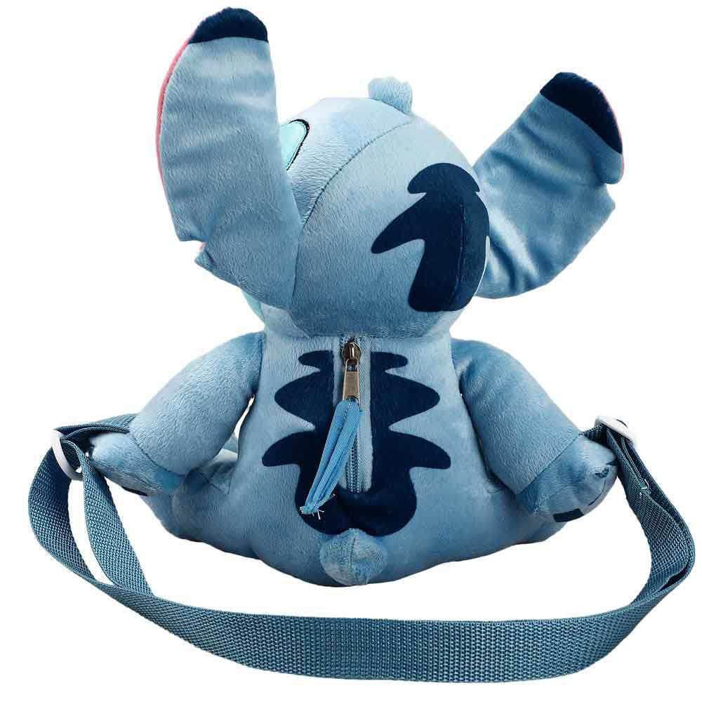 Disney Stitch Stuffed Plush Cross Body Backpack - 