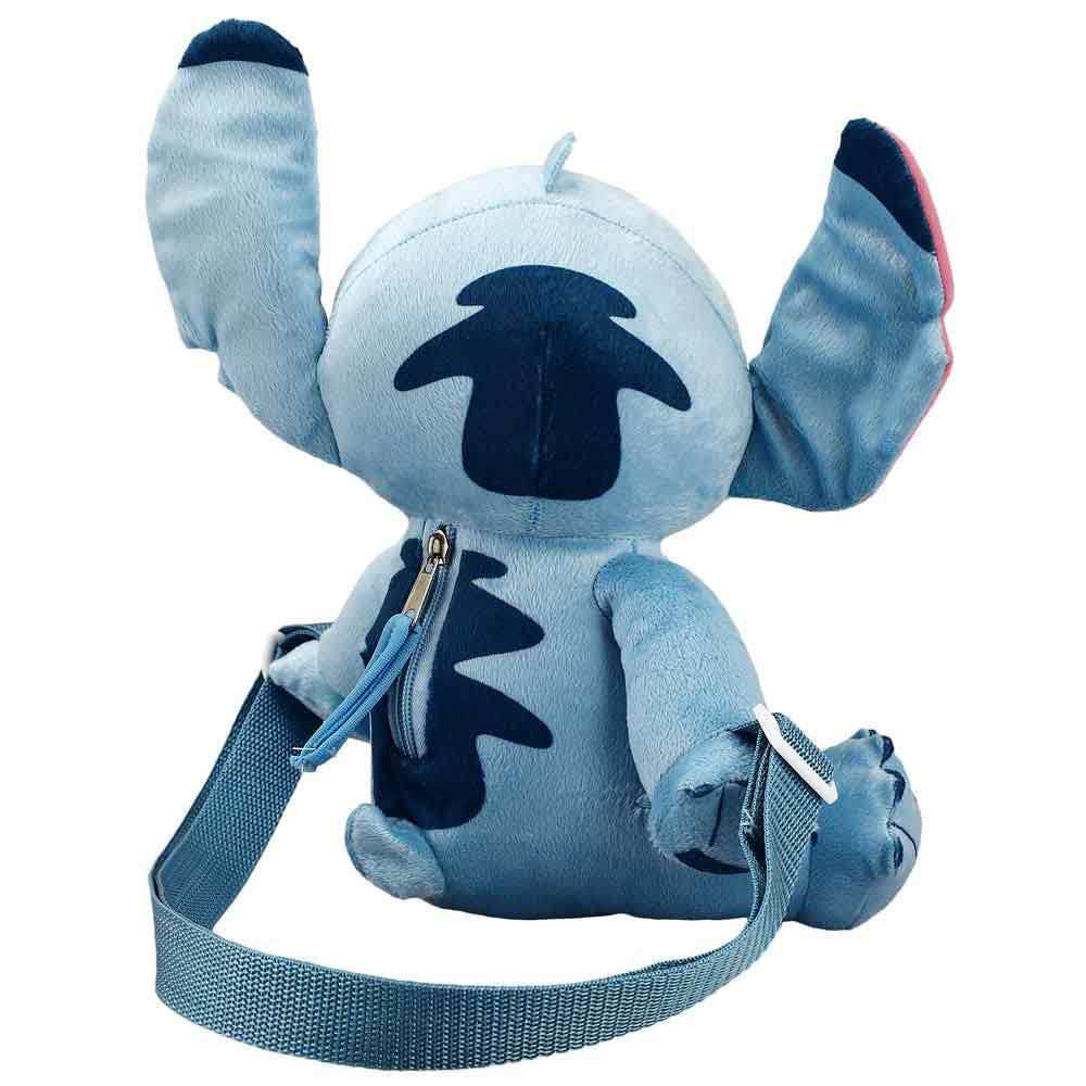Disney Stitch Stuffed Plush Cross Body Backpack - 