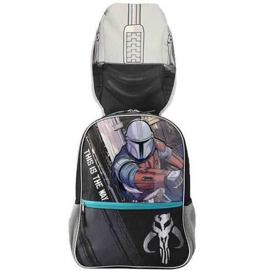 Star Wars: The Mandalorian Kids Hooded Backpack - 