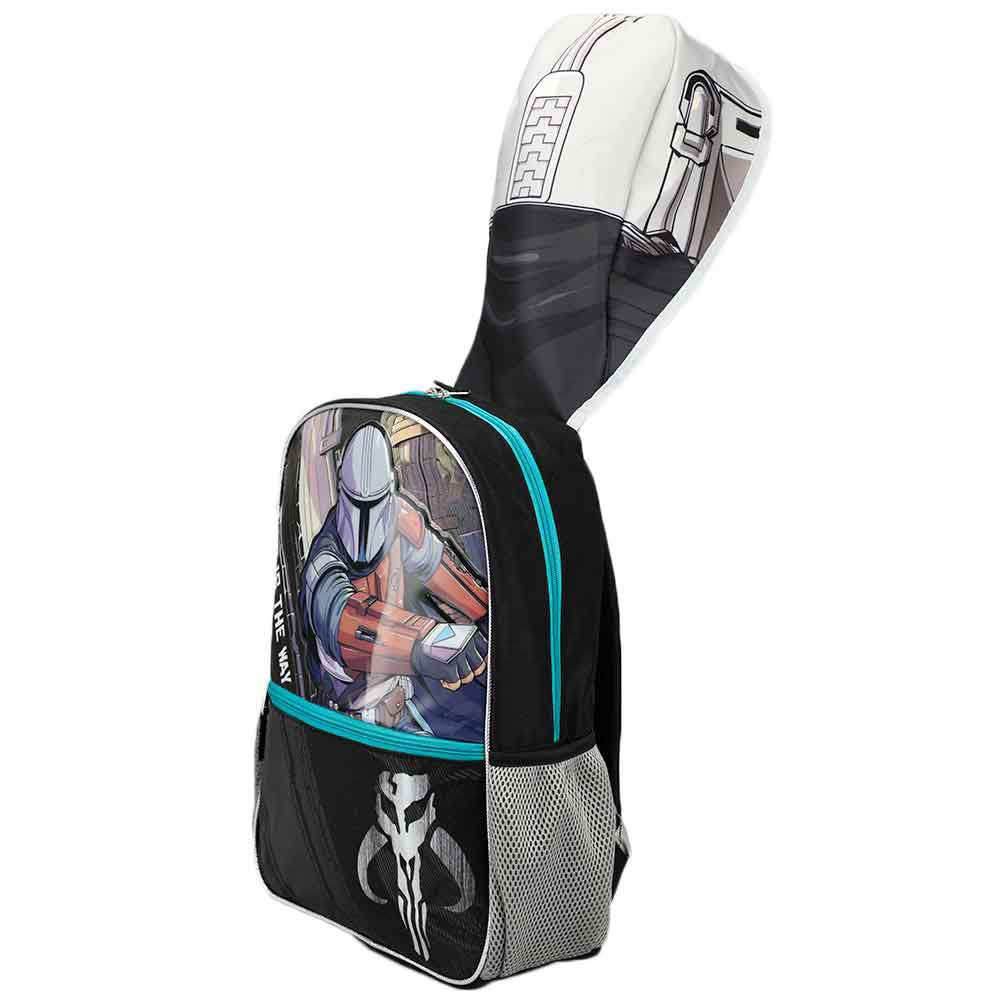 Star Wars: The Mandalorian Kids Hooded Backpack - 