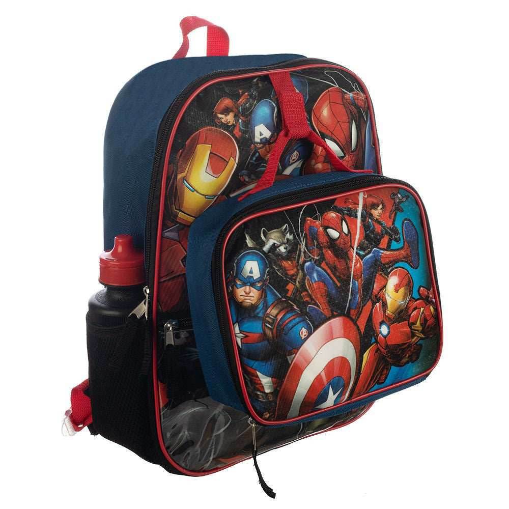 Marvel Universe 5 PC Backpack Set - 