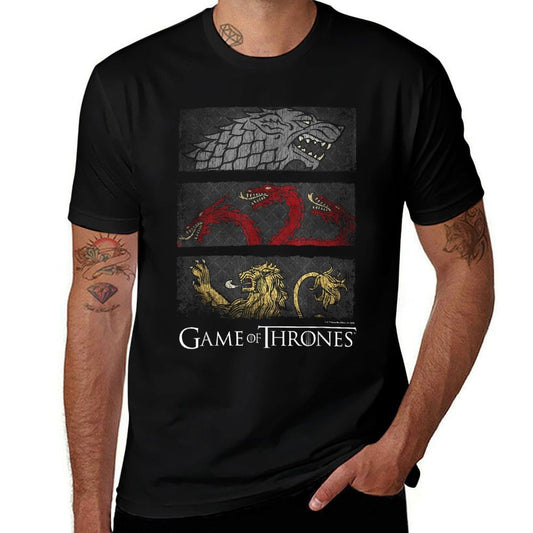 Game of Thrones Sigil Banners  Odor-resistant T-Shirt