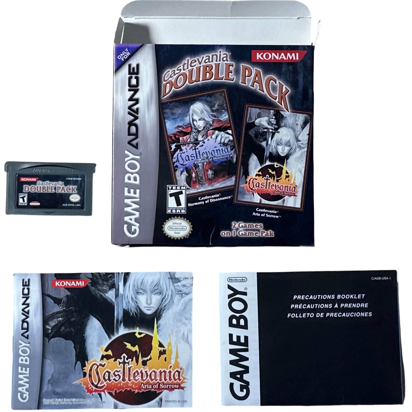 Castlevania Double Pack - GameBoy Advance - Complete in Box