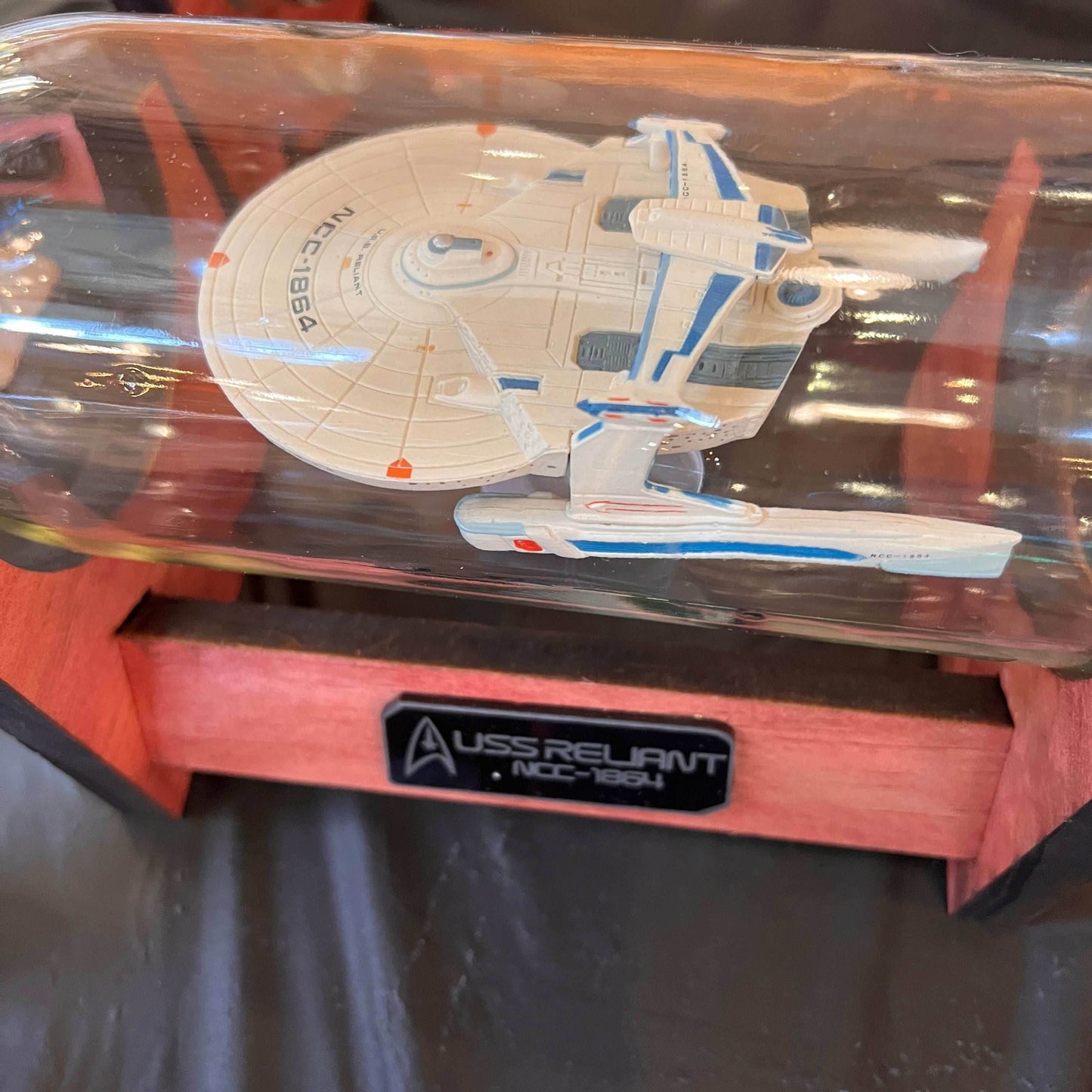 Star Trek USS Reliant in a Bottle - 