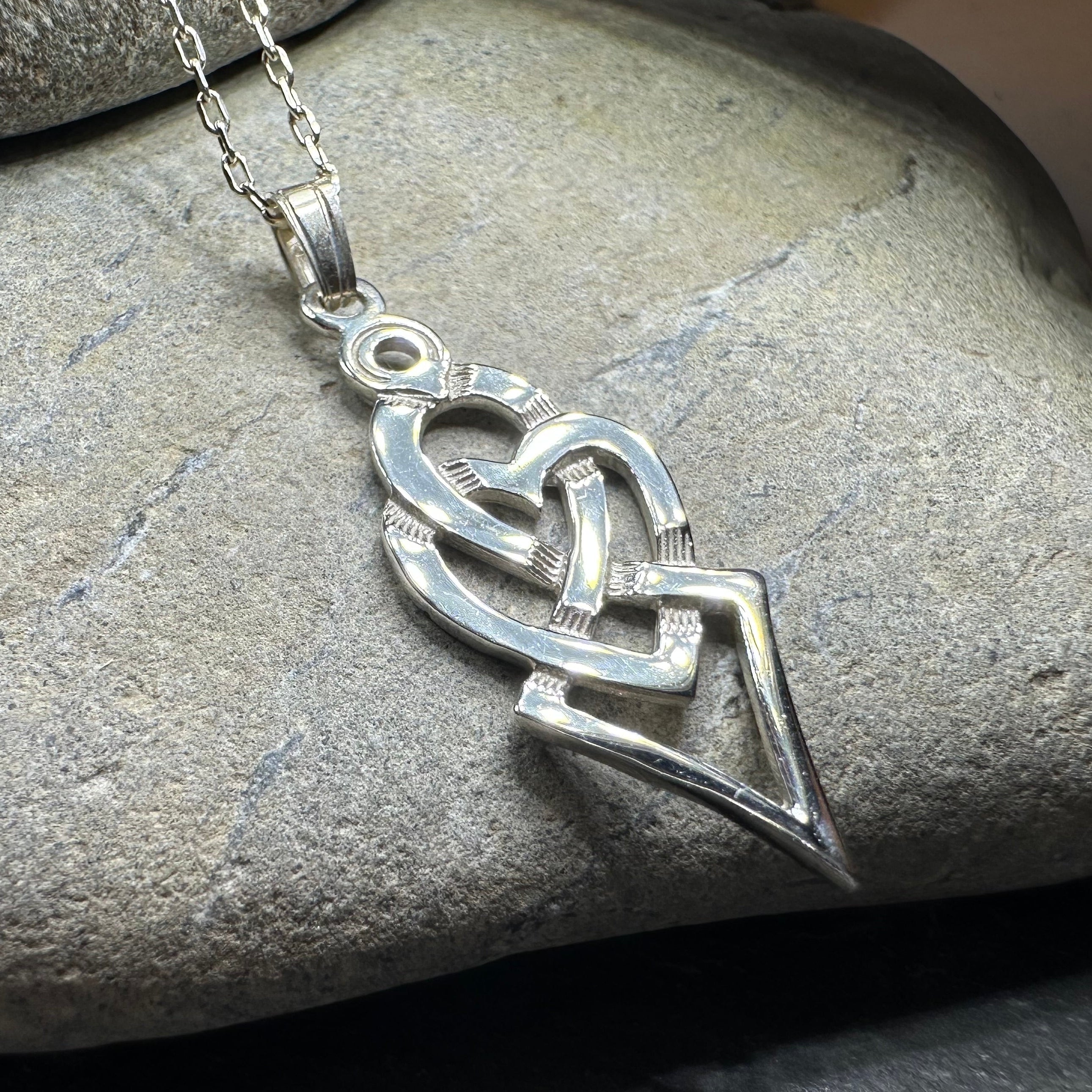 Fior Celtic Love Knot Necklace