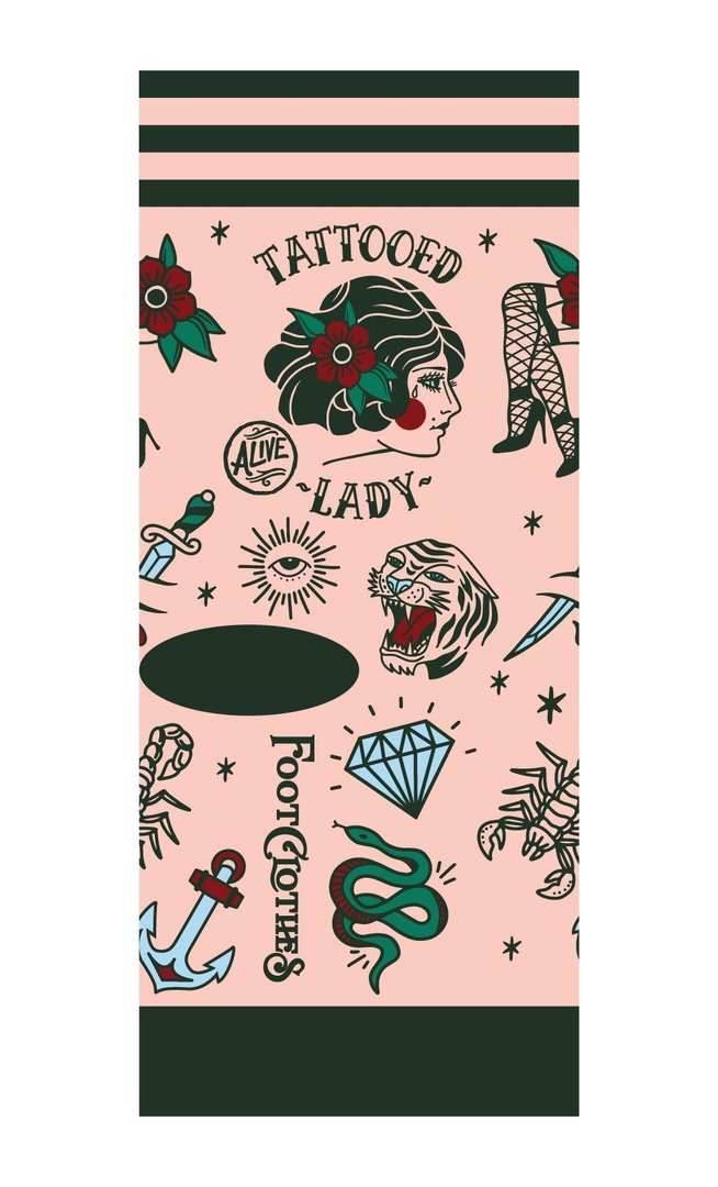 Tattooed Lady Crew Socks - 