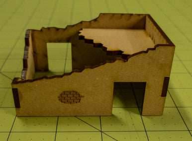 Middle East One Story Building (MDF) - 15MMDF010-D - 