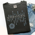 Supernatural Words Graphic Tee