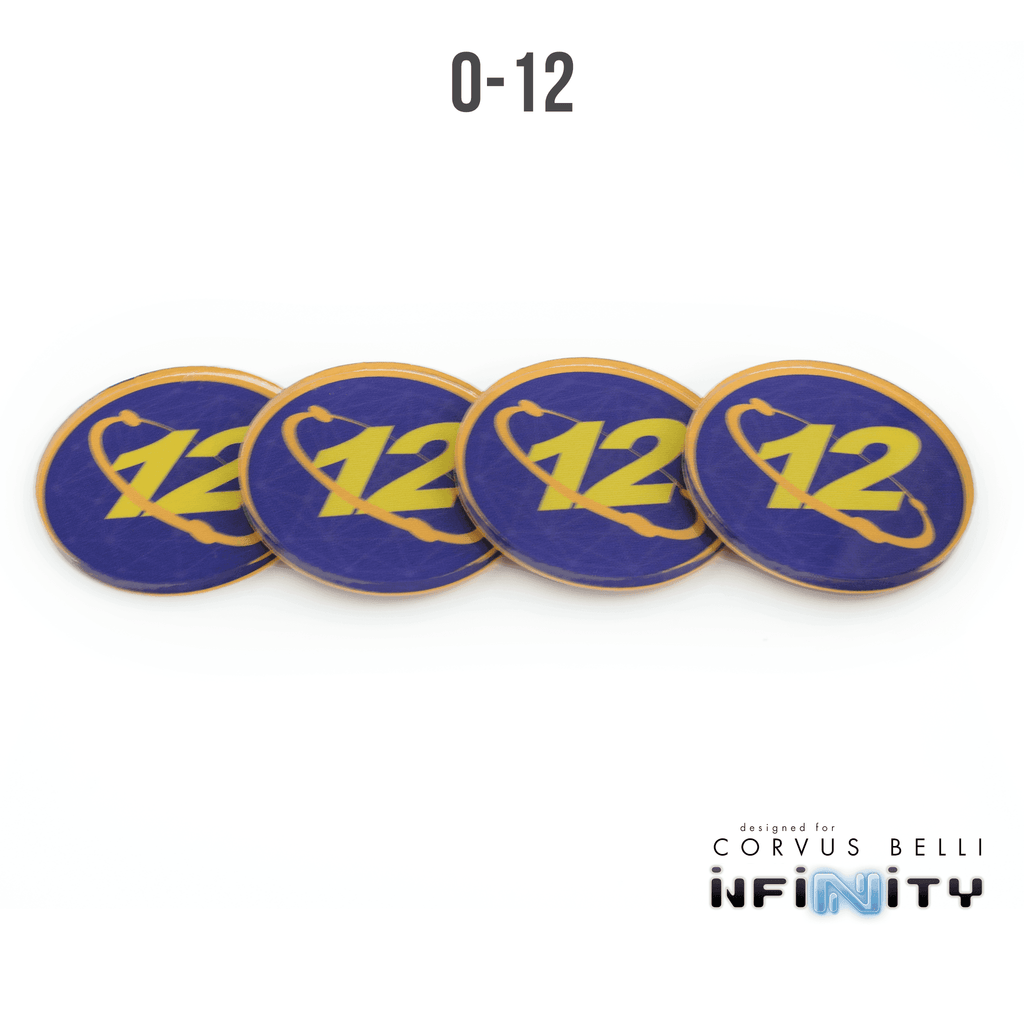 Infinity Faction Command Tokens - O-12