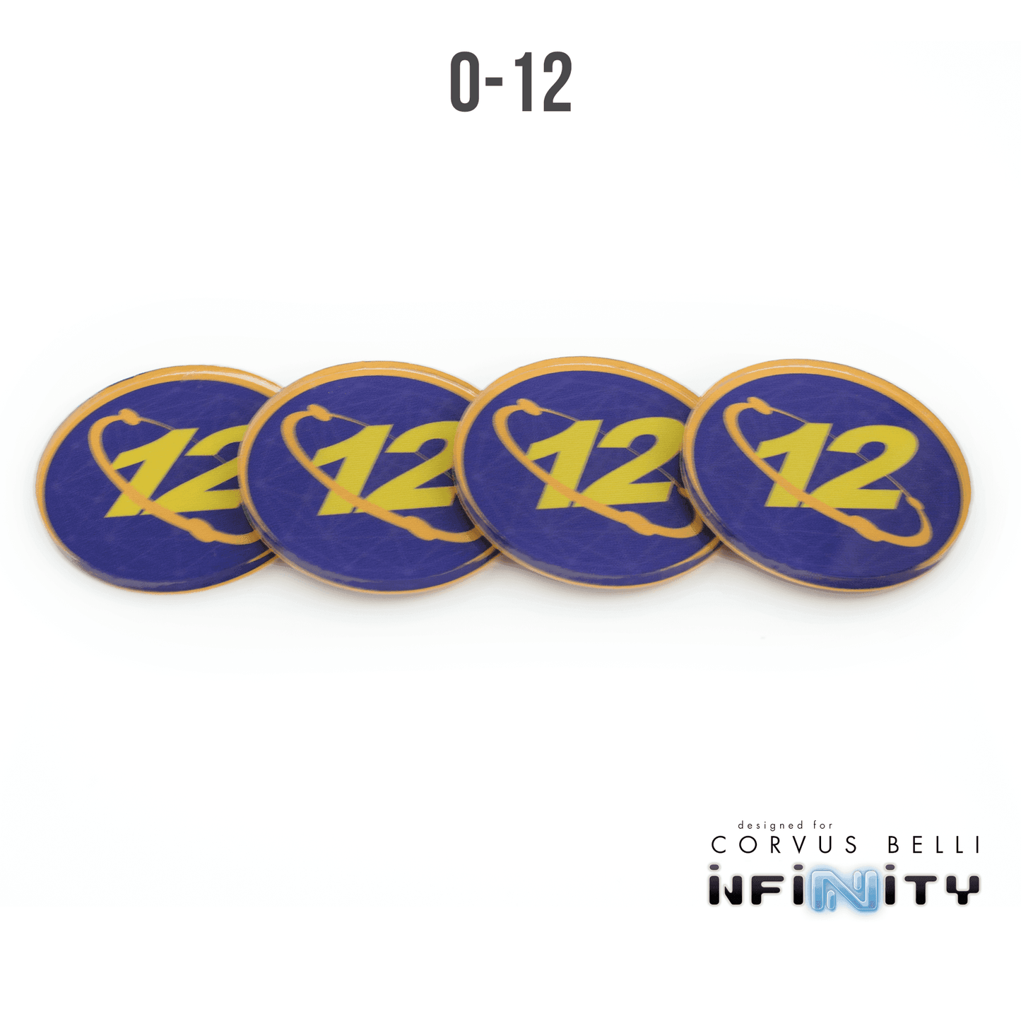 Infinity Faction Command Tokens - O-12